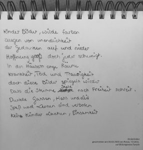 Was hat das mit mir zu tun - Zeichnungen, 2025. © BMSt