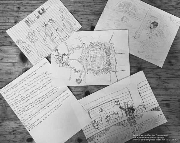 Was hat das mit mir zu tun - Zeichnungen, 2025. © BMS