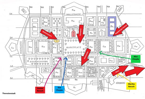 Auf Spurensuche Ehepaare Martha und Gustav Baruch und Else und Max Choyke aus Sebnitz, Osterzgebirge. © BWS